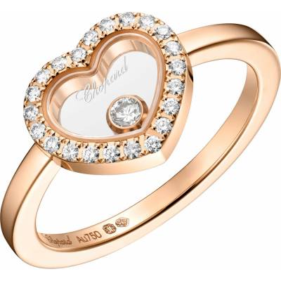Chopard Zlatý prsten Happy Diamonds 82A192