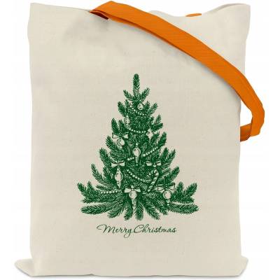 Allbag VIANOČNÁ TAŠKA NA DARČEKY 38x42 cm ECRU 145g EKO BALENIE NA DARČEKY