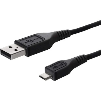 Gigapack кабел за данни USB - microUSB, 80 cm, ЧЕРЕН GP-14732 (GP-14732)