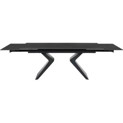 Carmen Разтегателна трапезна маса guama - черна (3531086)
