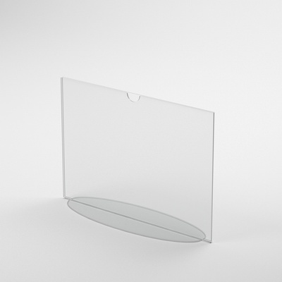 Najcenovky.sk Stolový stojanček typu T na letáky a menu A4 (210 x 297 mm) na šírku