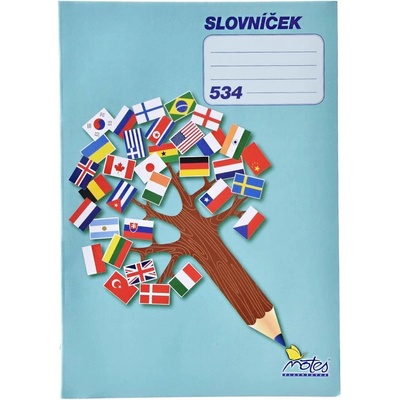 Notes Zošit na slovíčka A5 534