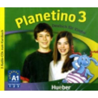 Planetino 3 3 audio CD k 3. dielu učebnice