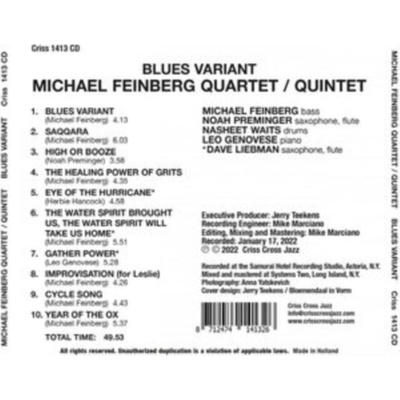 Michael Feinberg – Blues Variant CD