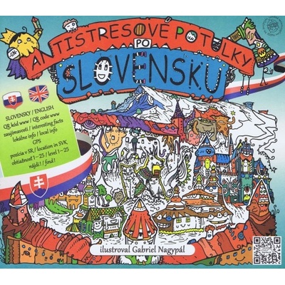 Antistresové potulky po Slovensku ilustrovaný turistický sprievodca