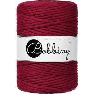 Bobbiny Macrame Cord 5 mm 100 m Red Velvet юта (MX-E132)