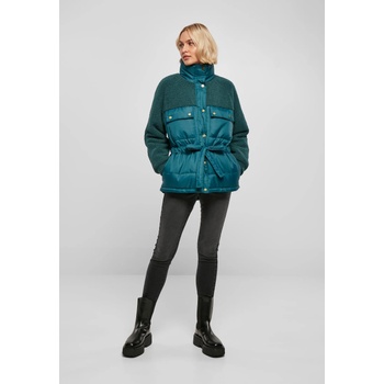 Image 1 of Urban Classics Дамско зимно яке в цвят тюркоаз Urban Classics Ladies Puffer JacketUB-TB3768-01149 - Тюркоаз, размер M