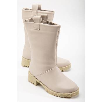 Moda Trend Дамски ботуши с противоплъзгаща подметка - Бежови #364658 (364658_Бежов)