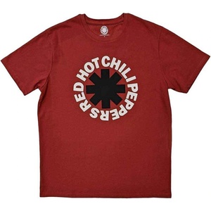 Red Hot Chili Peppers Classic Asterisk Тениска с къс ръкав Red XL (RHCPTS01MR04)