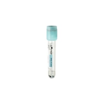 VACUTEST NaCit 3,8% 2,5 ml, 75 × 13, světlě modrá