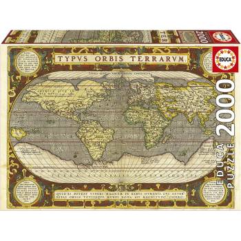 Image 1 of Educa Пъзел Educa от 2000 части - Карта на Света (EDU19620)