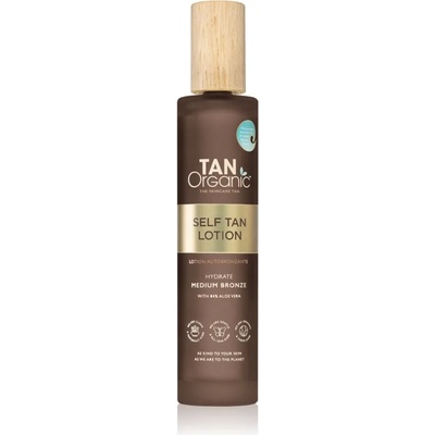 TanOrganic The Skincare Tan автобронзант мляко за тяло цвят Medium Bronze 100ml