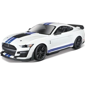 Maisto - 2020 Mustang Shelby GT500, бял, 1: 18 (31452W)