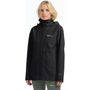 Jack Wolfskin Дамско яке за дъжд Jack Wolfskin Trailtime 2L black