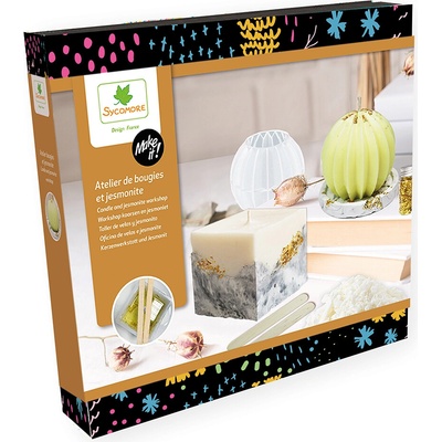Sycomore Make it! výroba svíček a svícnů