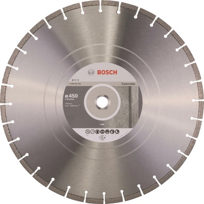 BOSCH Diamantový deliaci kotúč Standard for Concrete 450 × 25,40 × 3,6 × 10 mm 2.608.602.546
