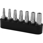 NAREX Накрайник бит Narex Bystrice комплект TX с отвор 7 бр. , 1/4", 25 мм, 8570