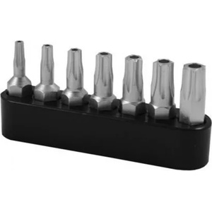 NAREX Накрайник бит Narex Bystrice комплект TX с отвор 7 бр. , 1/4", 25 мм, 8570