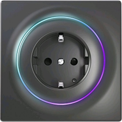 Fibaro Walli Outlet Anthracite FGWOF-011-8