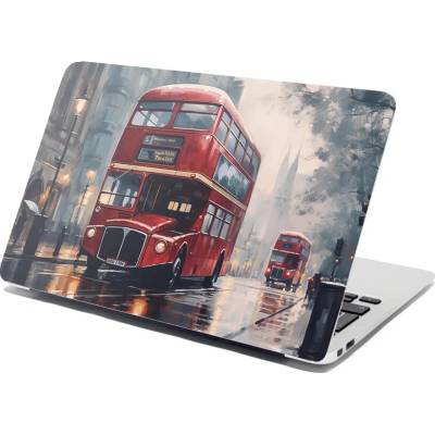 Sablio Samolepka na notebook Londýn Double-decker 2 - 29x20 cm