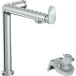 Hansgrohe Кухненски смесител Hansgrohe Aquittura M91 240 с едноръкохватков механизъм и филтърна система (76804000)