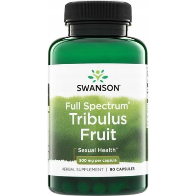 Swanson Tribulus Fruit 500 mg 90 kapsúl