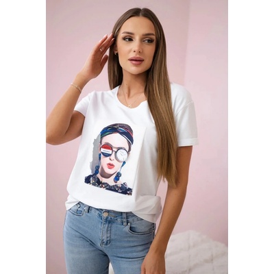 Kesi Dámské tričko Ursa Bílá