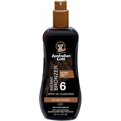 Australian Gold - Gél v spreji s bronzerom SPF30 100 ml