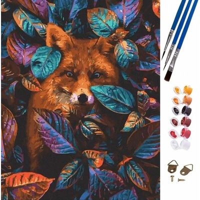 Foxter 2607 Maľovanie podľa čísel Líška 47 x 58 cm