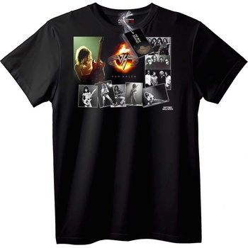 NOONEBRAND Тениска Van Halen Снимка на Група - 7XL, White