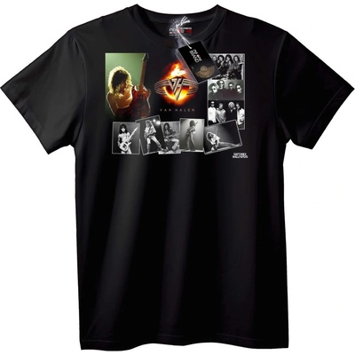 NOONEBRAND Тениска Van Halen Снимка на Група - 7XL, White