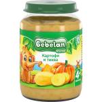 Bebelan Зеленчуково пюре Bebelan Puree - Картофи с тиква, 190 g (18254)