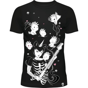 Image 1 of Cupcake cult тениска cupcake cult - miss unicorn - черно/бяло - poi1396