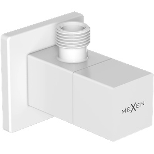 Mexen S ъглов вентил за батерия 1/2"x3/8", бял - 79971-20 (79971-20)