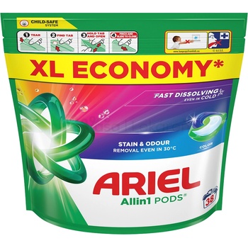 Ariel Allin1 Pods Color Kapsule na pranie 38 PD