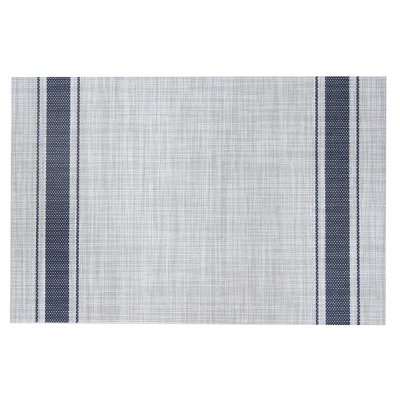 Horecano Подложка за хранене 45x30cm БЕЖОВО с тъмно синьо (0193788)