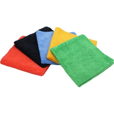 Andyhoauto OEM Laser Polish Dual Pile univerzálne mikrovlákno, 400gsm, 40 x 40 cm Oranžová