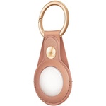 Uniq Кожен ключодържател за Apple AirTag - Uniq Domus Leatherette Case (розов) (UNIQ-AIRTAG-DOMPNK)