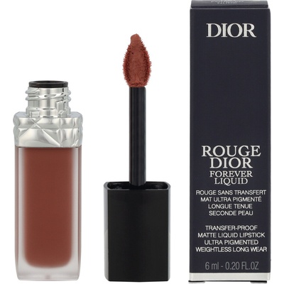 Dior Rouge Dior Forever Liquid matný tekutý rúž 100 Forever Nude 6 ml