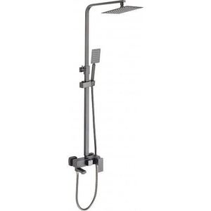 Inter Ceramic Душ система със смесител, пита, слушалка и шлаух ICT 8866GG ЯСМИНА GUN GRAY, Inter Ceramic (8866GG)