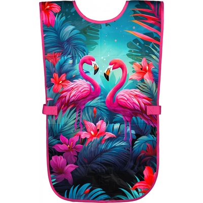 BAAGL Dětská zástěra PLAMEŇÁCI růžová – Zbozi.Blesk.cz