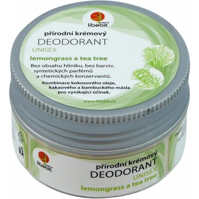 Libebit přírodní krémový deodorant ve skle 90 ml