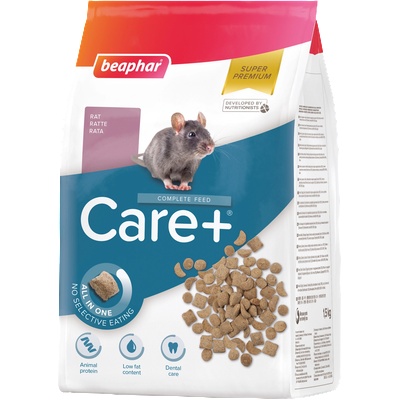 Beaphar BEAPHAR- Care+ Rat 1, 5 кг - Супер премиум храна за плъхове