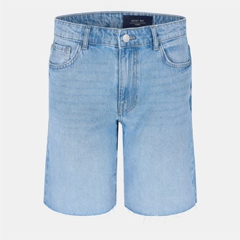 Noisy May Къси панталони Noisy May Women's Loose Denim Shorts - Lt Blue Denim