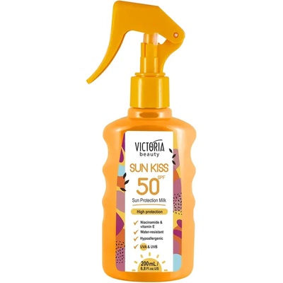 Victoria Beauty Sun Kiss SPF 50 слънцезащитно мляко за тяло 200ml (c-0770458)