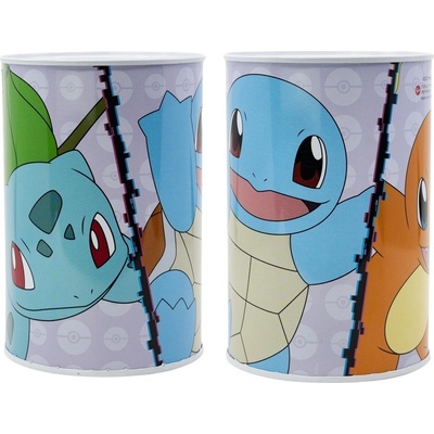 STOR Pokladnička Pokémon kovová XL – Zboží Dáma
