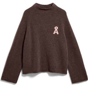 ARMEDANGELS Дамски пуловер ARMEDANGELS Women's Iconic A Monalaa Bouclé Jumper - Claystone - размер XS (117-3483-0211)