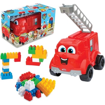 Dede Moje první hasičské auto s 30 kostkami