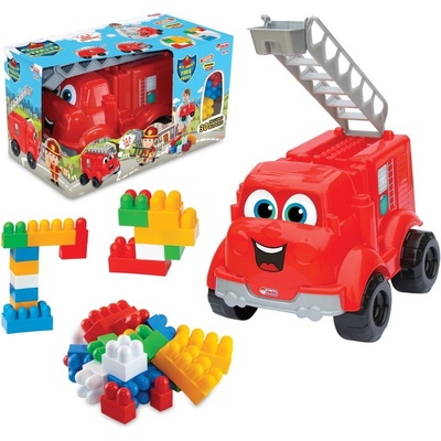 Dede Moje první hasičské auto s 30 kostkami
