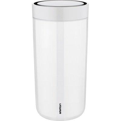 Stelton Термочаша To-Go Click с двойни стени от стомана 400 мл цвят тебешир (685-3)